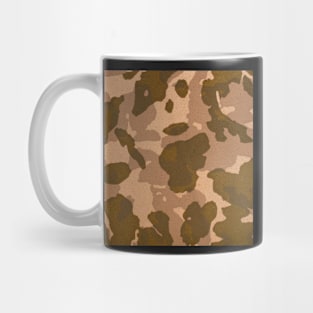 Camouflage texture artificial leather Mug